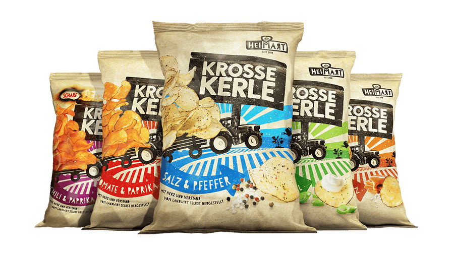 Krosse Kerle Chips Sorten